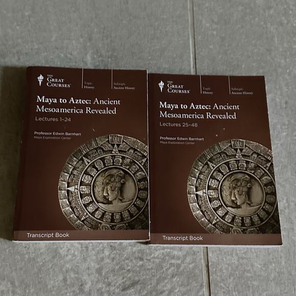Great Courses Maya To Aztec: Ancient Mesoamerica Revealed Lectures 1-24 & 25-48 - Picture 2 of 3